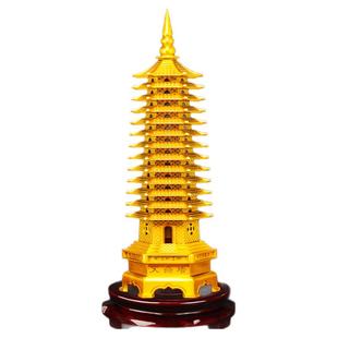 文昌塔摆件纯铜13层的铜制官方旗舰店铜质2025全铜十三9九层高端