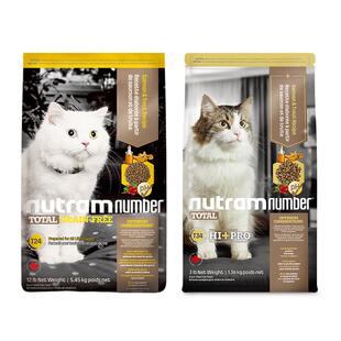 【自营】纽顿猫粮T24无谷物鱼肉味成幼猫通用全价T34美国进口主粮