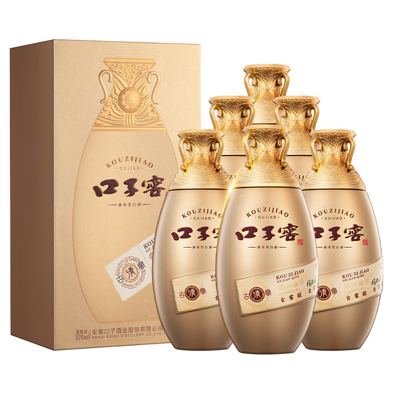 口子窖古窖清50度500mL安徽白酒