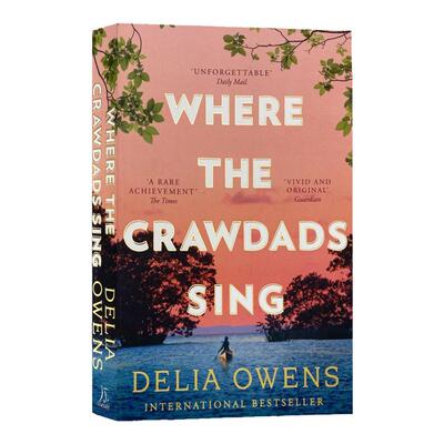 预售 英文原版 沼泽深处的女孩电影原著 蝲蛄吟唱的地方 Where the Crawdads Sing 迪莉娅·欧文斯 哭泣的喀拉哈里沙漠作者