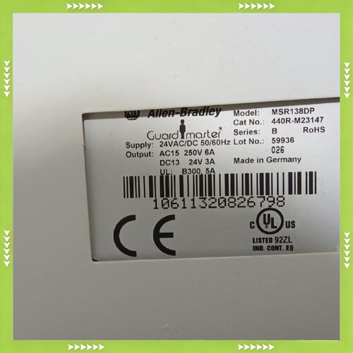 【问价】德国罗克韦尔AIIen-Bradley型号440R-M231适用