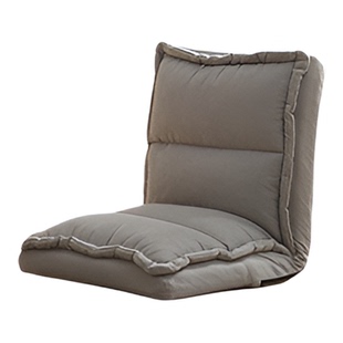 顾家家居懒人沙发卧室阳台绒麻布小户型单人靠背椅可调节榻榻米XJ