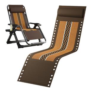 躺椅配件大全牛筋绑绳子替换布面料折叠午休睡沙滩椅松紧带更换布