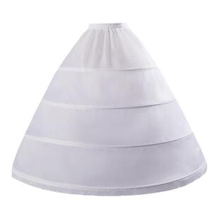 新娘婚纱礼服裙撑超蓬暴力可调节鱼骨撑中长款婚礼演出礼服撑裙