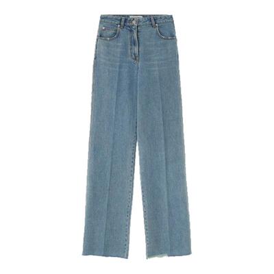 RECTO 秋冬新款女士时尚休闲直筒高腰牛仔裤银泰百货