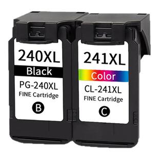 适用佳能PG240黑色墨盒MG3620 2380 4140 3520 MG3522 MX372 374 432 MX512 514 MX522 MX532彩色墨水大容量