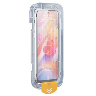 无尘仓适用红米note10钢化膜全屏覆盖高清5G防尘保护盒redminote10pro手机膜新款贴膜神器防摔小米全覆盖玻璃