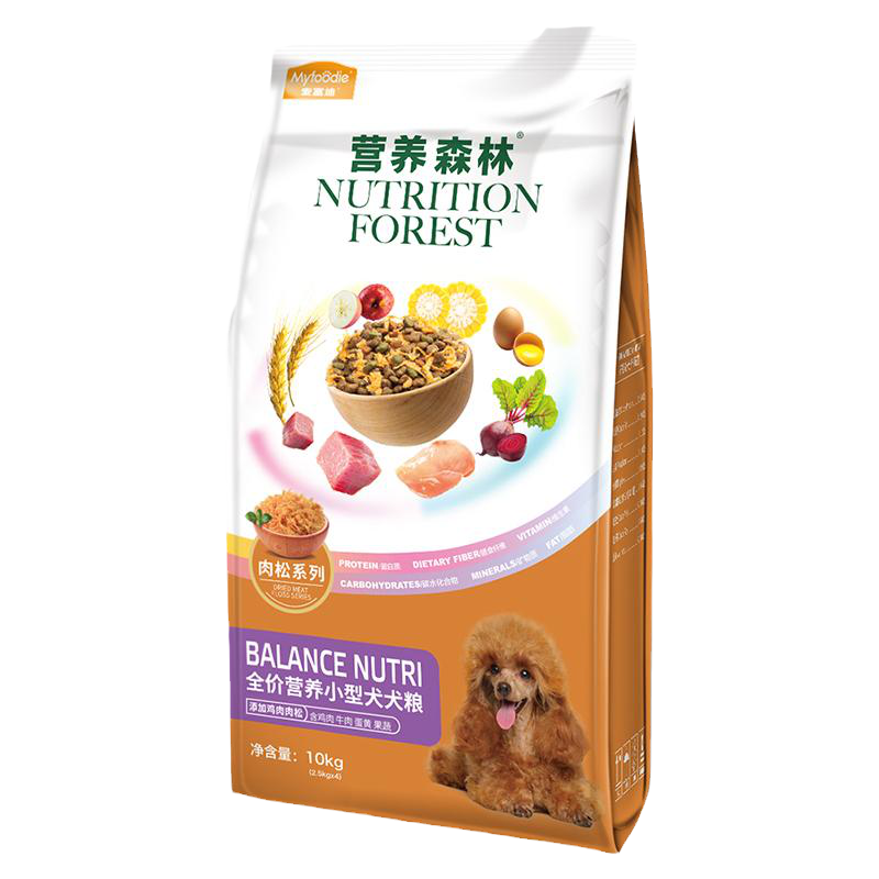 营养森林肉松狗粮20kg官方旗舰店