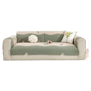 沙发垫四季通用纯棉防滑盖布全包座套靠背巾定制条纹简约新款羽宏