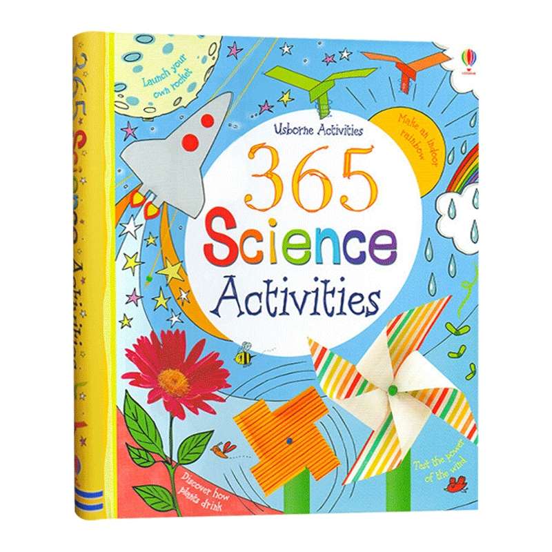 英文原版 365 Science Activities 365个科学小实验活动册 儿童英语读物 动手实践 英文版