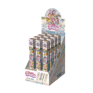 卡游文具 小马宝莉中性笔绮幻版第8弹黑色按动签字水笔儿童学习用品小学生考试刷题专用高颜值卡通正版盲盒笔