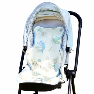 gb好孩子婴儿车凉席冰丝推车席新生儿童宝宝夏季安全座椅凉垫通用