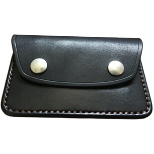 优革佳品手工真皮卡包植鞣革零钱包枥木鞍革英国马缰革轻薄小钱包