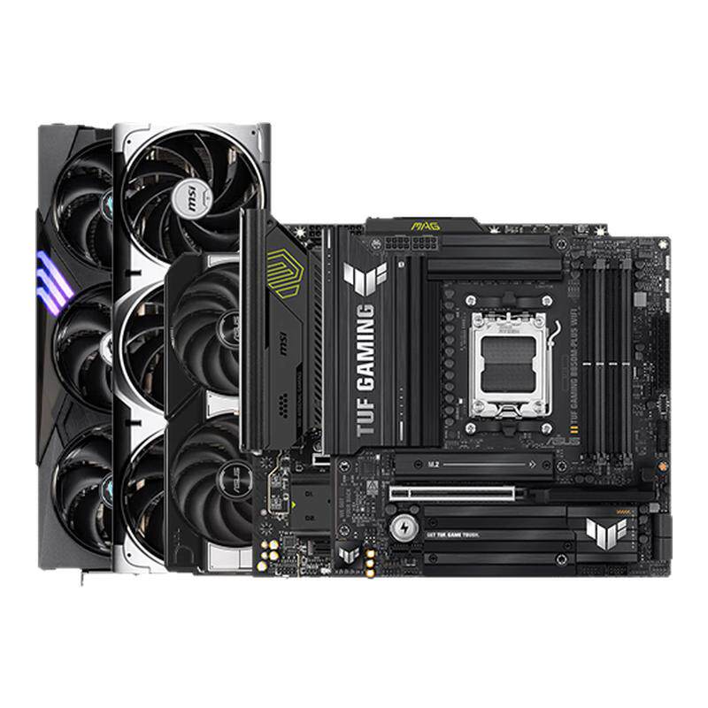 微星RTX5060//5050/5060TI 8G显卡搭技嘉微星B650M/B850M主板套餐