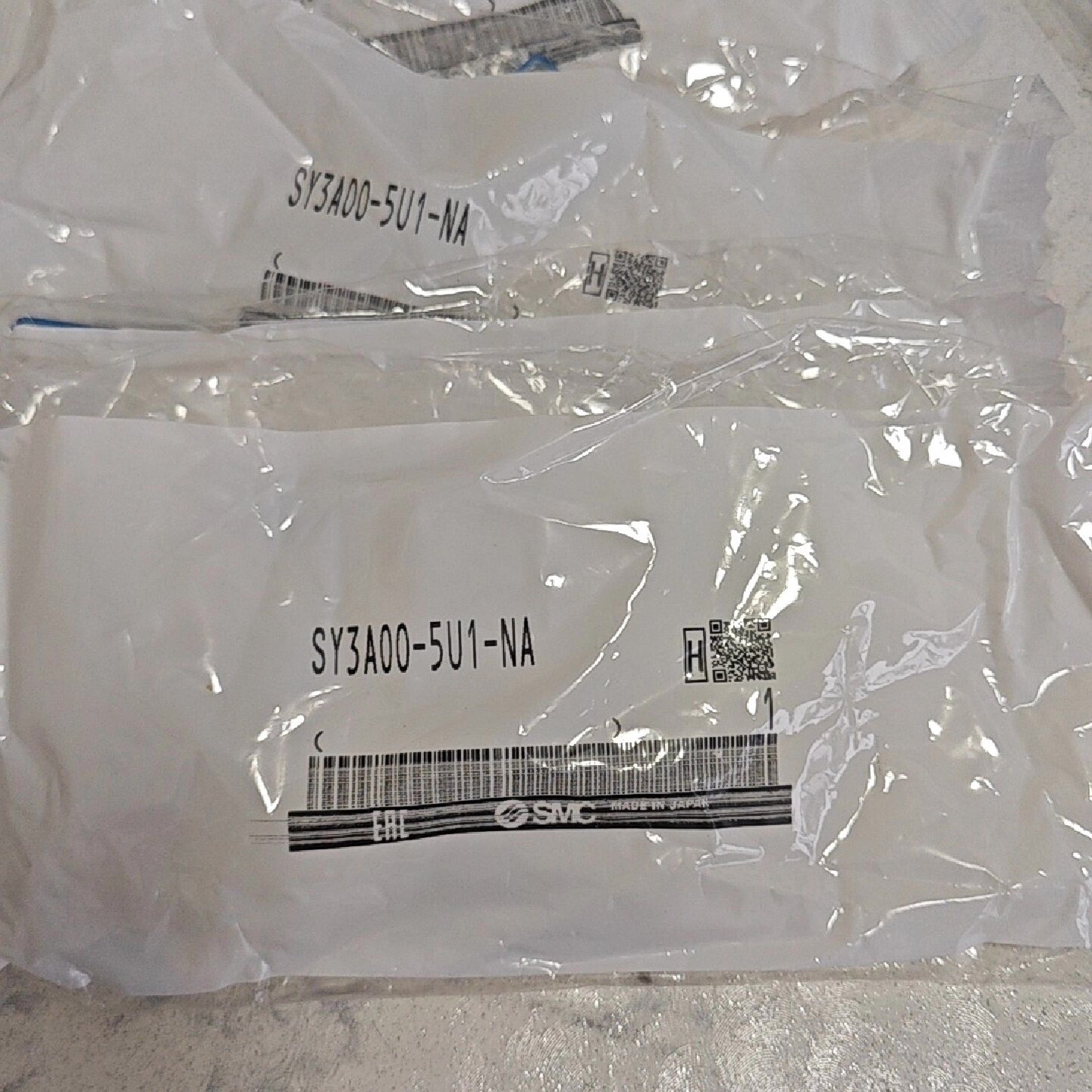 议价工程剩余SMC电磁阀SY3A00-5U1-NA.实物