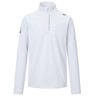 HELLY HANSEN/HH 26春情侣款航海系列休闲基础半拉链长袖