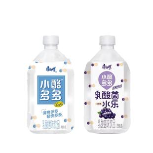 新品康师傅小酪多多巨峰葡萄水乐饮料0脂乳酸菌饮品1L*12瓶装整箱