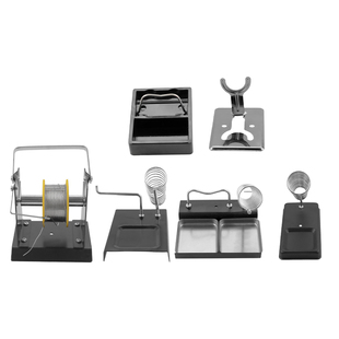 焊烙铁支架电烙铁固定架电焊台放置架多功能烙铁架子锡线架海棉座