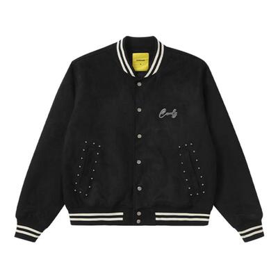 Candymade棒球领秋冬宽松夹克