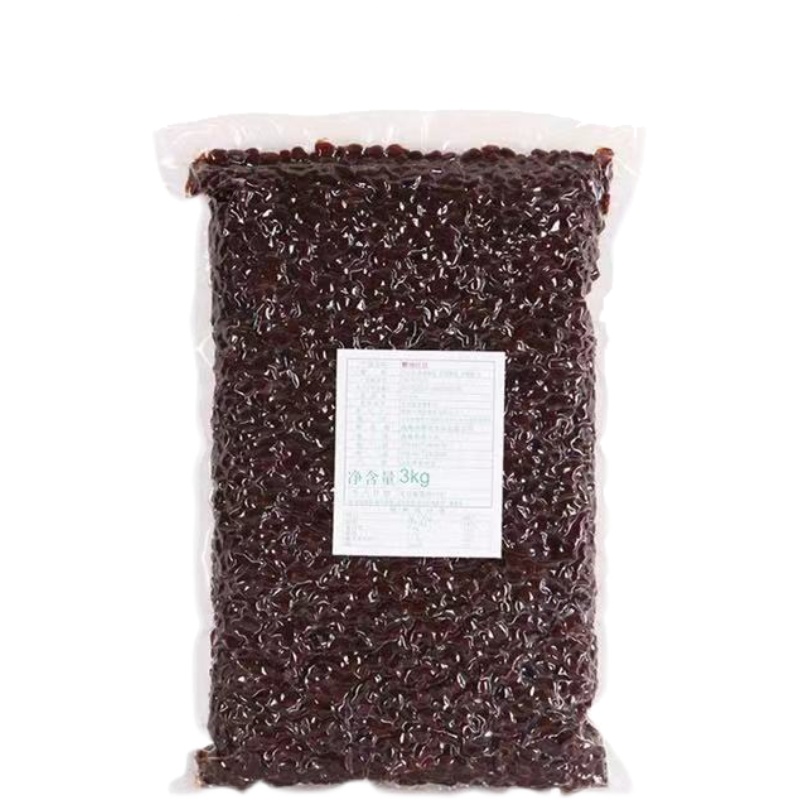 即食熟红豆奶茶店专用6斤装蜜豆商用冰粉配料糖纳豆烘焙面包馅料