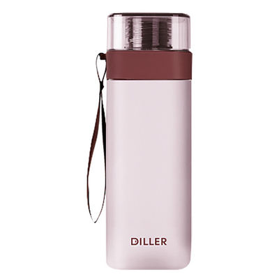 学生便携耐摔运动方形塑料随手杯