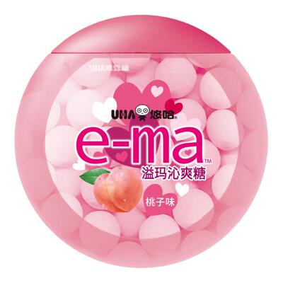 悠哈日本玫瑰糖接吻糖