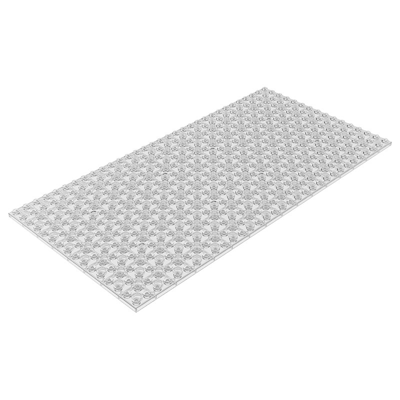 兼容LE高透明16x32点双面通用底板小颗粒拼装积木墙儿童玩具配件