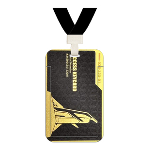 红狼蚀金玫瑰三角洲行动学生机密大坝航天基地巴克什房卡门禁卡套