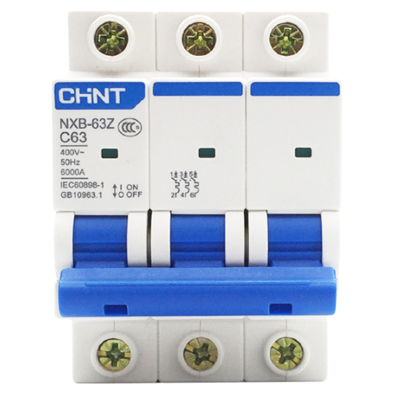 正泰空气开关NXB-63家用空开漏保32A小型断路器1P2P3P16A电闸DZ47