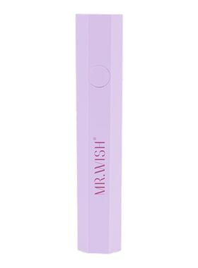 Mr.wish/心愿先生全新升级速干便携一字美甲灯不黑手晶钻小粉紫灯