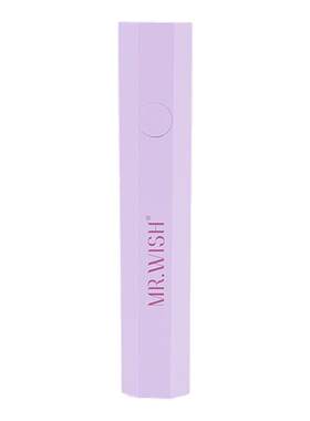 Mr.wish/心愿先生全新升级速干便携一字美甲灯不黑手晶钻小粉紫灯