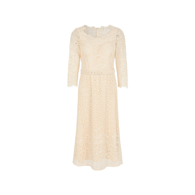 MARYLING蕾丝优雅连衣裙