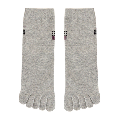 五指袜子男中筒袜秋冬款
