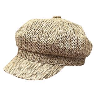 清仓镂空八角帽夏季大头围鸭舌帽户外时尚贝雷帽休闲百搭遮阳帽子