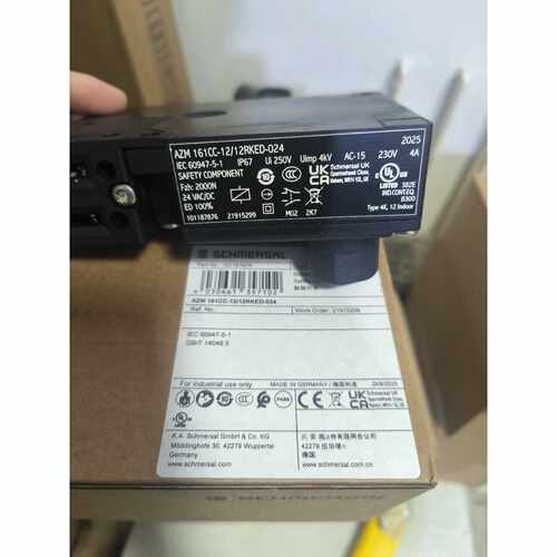 议价AZM 161CC-12/12RKED-024施迈赛安全开关全新原装正品