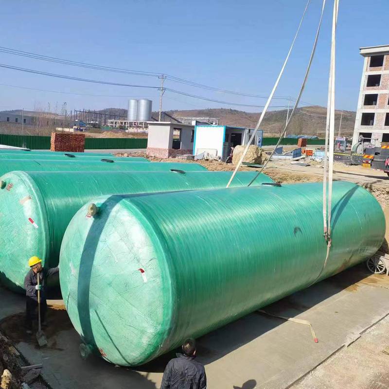 玻璃钢化粪池 4/6/9/10/12/15/20/25/30立方沉淀池盐酸储水污水罐