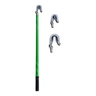 接地棒绝缘夹钳配接地线平口螺旋双舌双簧猴头高低压接地棒绝缘棒