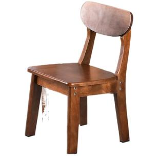 圆木凡品小板凳实木凳子靠背椅儿童学习椅小木凳家用方凳子木凳子