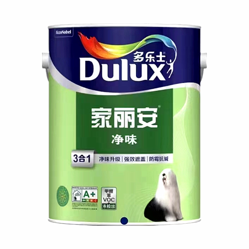 多乐士乳胶漆墙面漆净味内墙翻新
