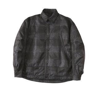 设计师系列！90鸭绒！压胶分仓充绒！秋冬男士翻领夹克式羽绒服