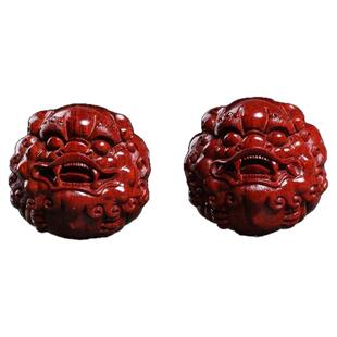 手球把玩保健球小叶紫檀貔貅实木健身球老人手部按摩手握球手转球