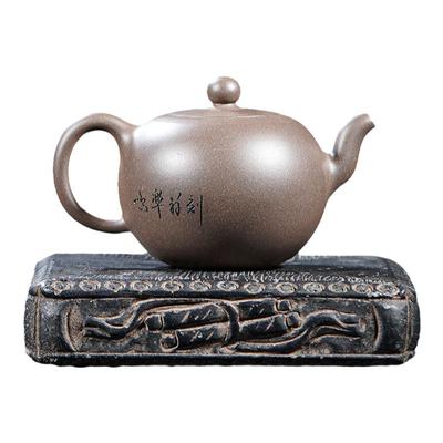 名壶秋月原矿紫砂全手工