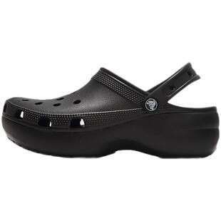 【自营】Crocs卡骆驰洞洞鞋女鞋经典云朵clog拖鞋轻便厚底凉拖