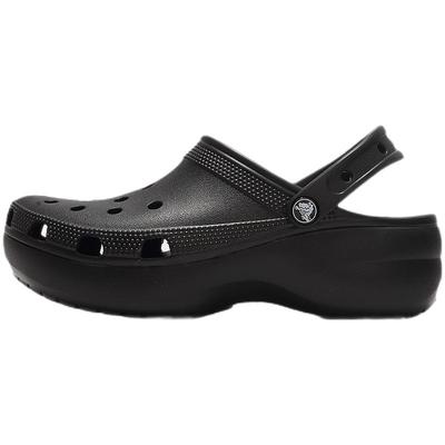 【自营】Crocs卡骆驰洞洞鞋女鞋经典云朵clog拖鞋轻便厚底凉拖
