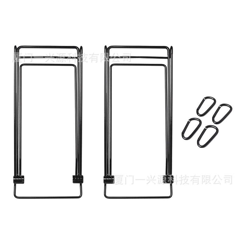 户外便携太阳能板固定支架光伏配件可折叠碳钢支架登山扣