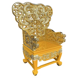 九龙太师椅扶乩椅乩童椅龙椅宝座中式仿古实木龙椅法师椅木雕工艺