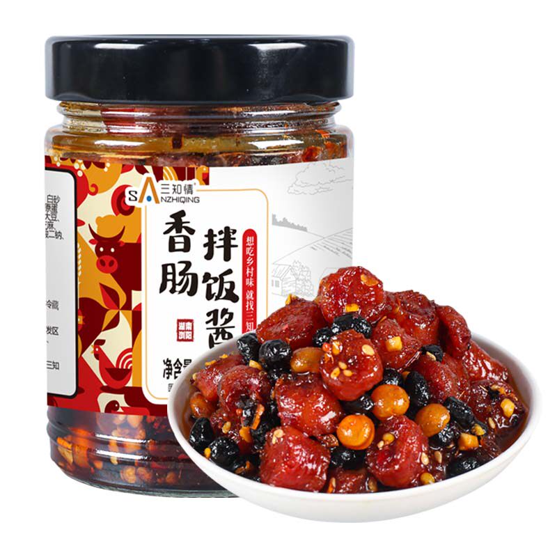 三知情香肠拌饭酱216克*2瓶下饭