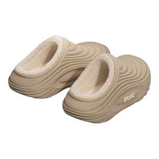 棉拖鞋男款2025新款情侣居家可外穿防滑防水加绒加厚保暖棉鞋女冬