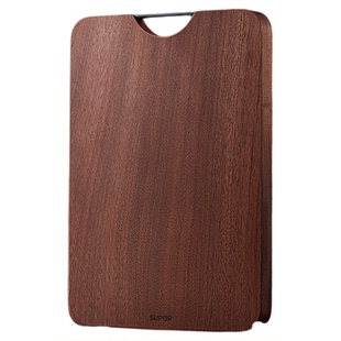 苏泊尔乌檀木实木菜板防霉抗菌家用砧板木质案板厨房粘板大号沾板