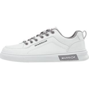 回力官方旗舰店男鞋2024新款春季透气休闲皮鞋板鞋男款小白鞋子男